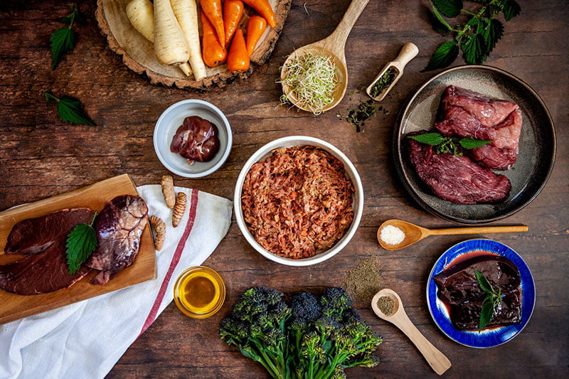 Succulent Beef Complete Adult Raw Working Dog Food - Image 2