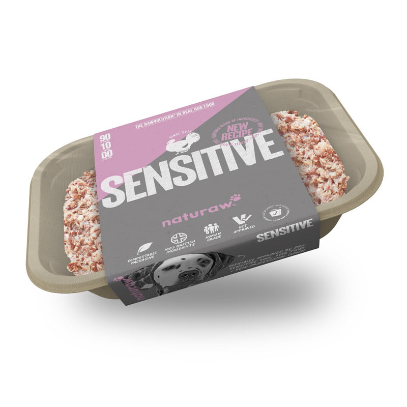 Sensitive – Turkey & British Beef 90.10.0 Naturaw No Offal