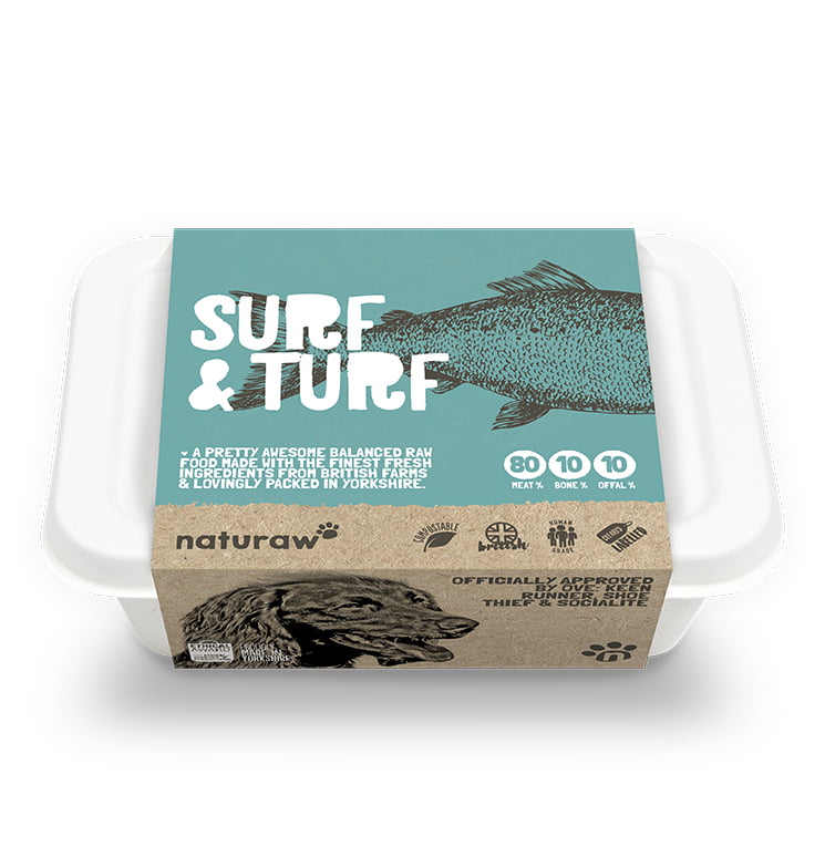 Surf & Turf – Beef & Oily Fish