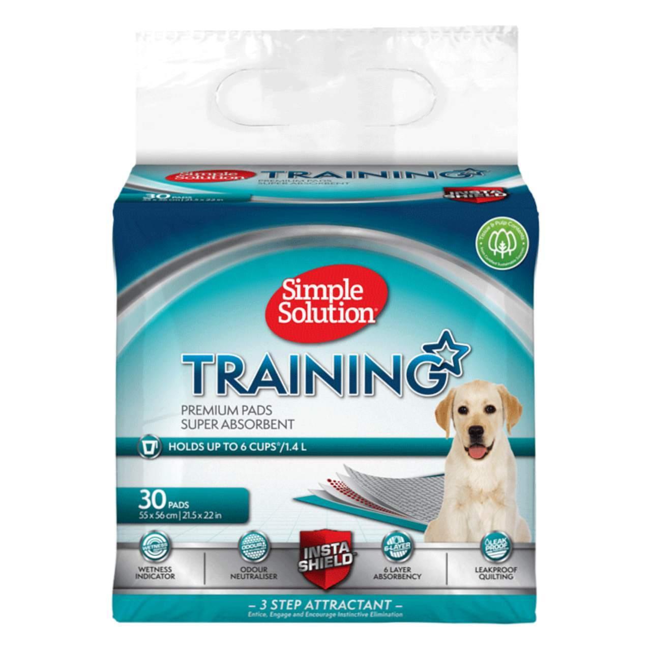 Simple Solution Puppy Training pads, large x 30