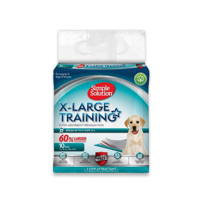 Simple Solution Puppy Training pads, XL x10