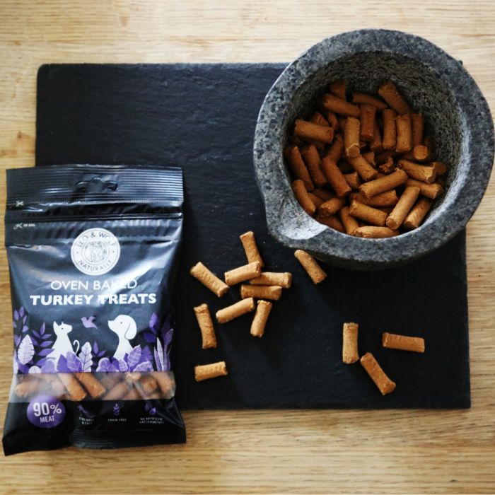 Leo & Wolf’s oven baked turkey treats