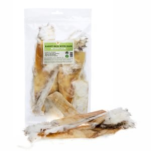 Rabbit Skin with Hair (100g)
