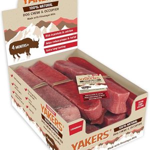 Yakers Strawberry Dog Chews